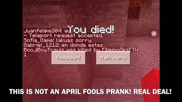 Minecraft Pocket Edition: SUPERHACKERS ON LBSG!