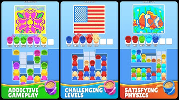 Sand Out: Color Puzzle Game Gameplay Android Mobile