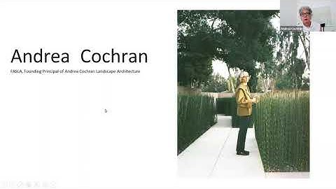 Lunch with Leaders - Insights from a 40-year Career in Landscape Architecture with Andrea Cochran