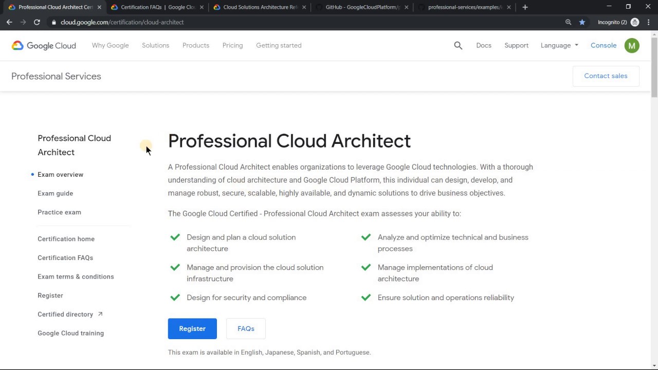 GCP Professional Cloud Architect Certification - Real ...