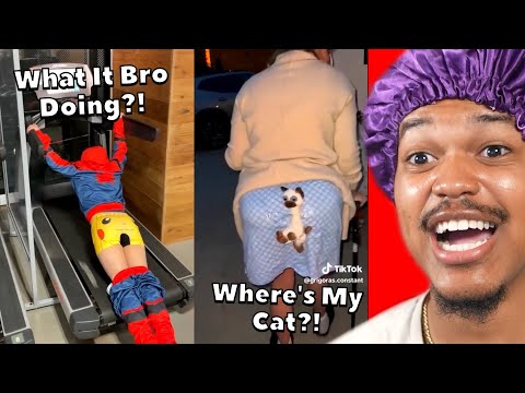 Watching Random Hilarious TikToks