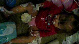 diaper cream mess