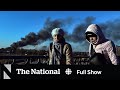 CBC News: The National | Lviv attack, Putin rally, Living wages