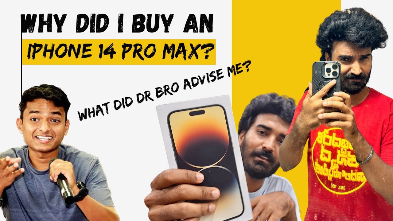 Dr Bro Suggested Me! why did I take iPhone 14 Pro Max over my fav S23 ...