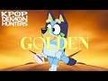 GOLDEN X Bluey Faceytalk Fun! FULL EPISODE + OVER 1 HOUR Bluey Compilation(Official Music Cover)
