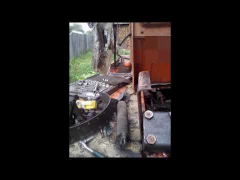 ДТ-75 не  хочет поворачивать, одна из возможных причин