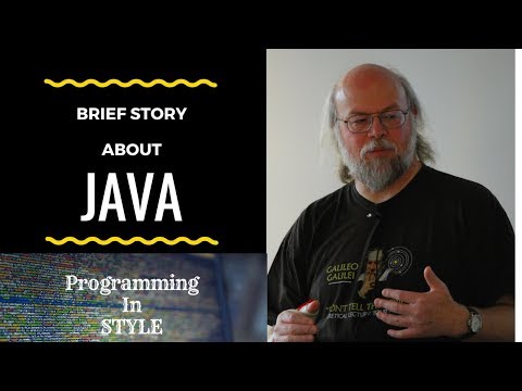 #2. A brief story about "JAVA"