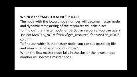Oracle DBA RAC interview Questions