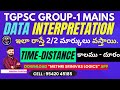 TSPSC GROUP-1 MAINS ANSWER WRITING l TIME - DISTANCE (కాలము - దూరం) l STEP by STEP ANSWER WRITING