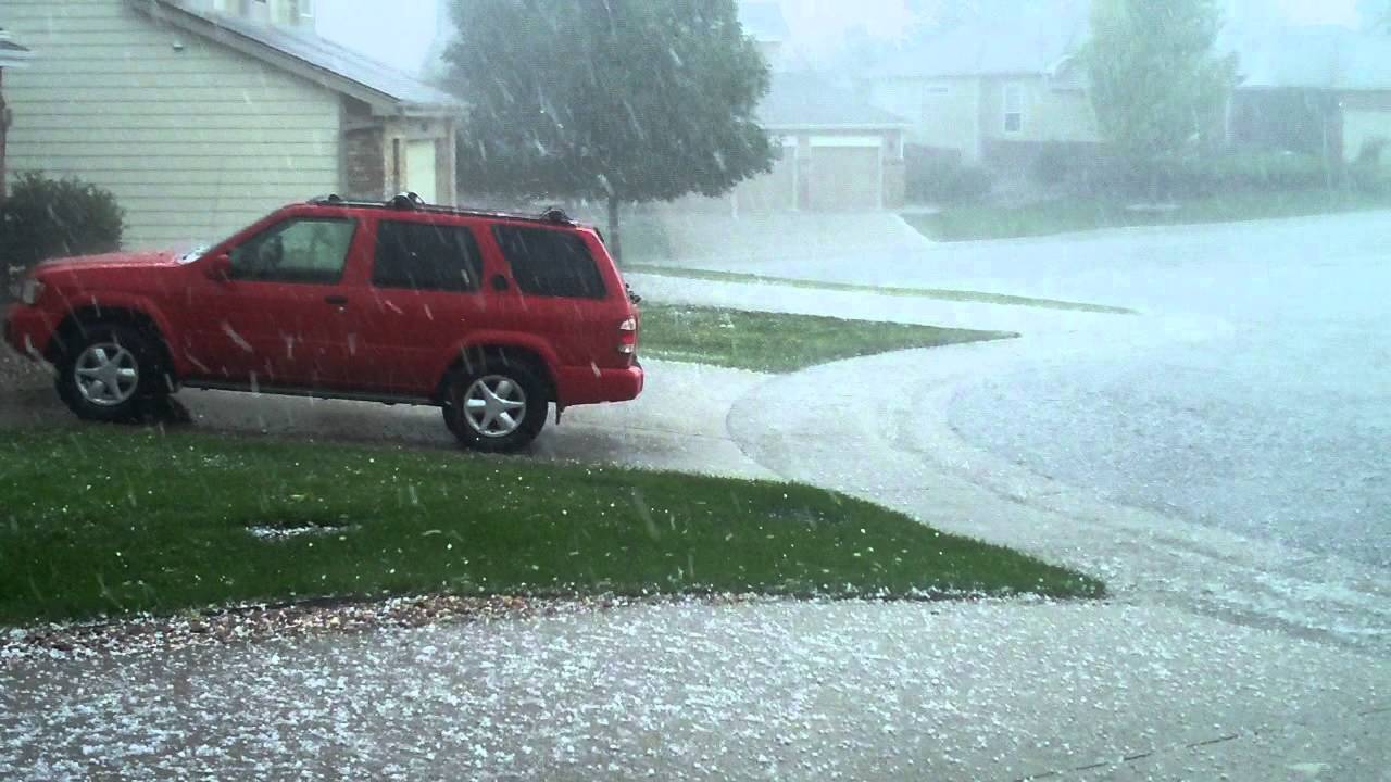 Hail Storm - YouTube