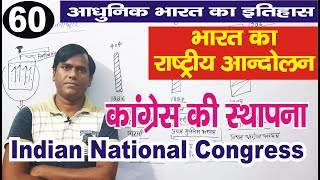 Congress ki sthapna (Indian National Congress), National movements of india, Indian history #upsc