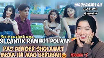 MASYAAALLAH SENYUMNYA NGAJAK RUMAH TANGGA😍 - PRANK SHOLAWAT &NGAJI❗️REACTION RONAN SAEFULL GOBAN