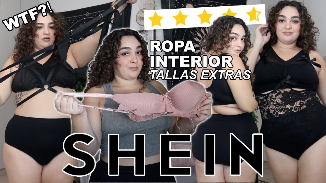 Viscoso Trasplante Amado Pedí la ropa interior mejor calificada de SheIn 🍑✨ (TALLAS EXTRAS) -  YouTube