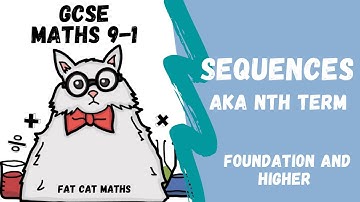 Nth term, Sequences, Position to Term:  GCSE Maths Revision (9-1) Foundation and Higher, AQA, OCR +
