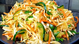 Обалденная Капуста По-Корейски 🔥Быстро и ВКУСНО ‼