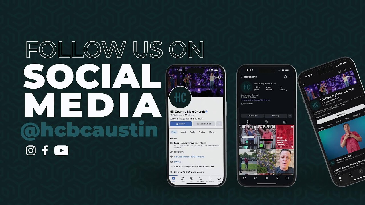 Hill Country Bible Church Sunday Services