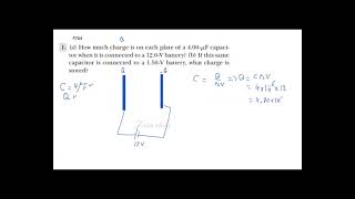 Problem 1   Chapter 26   Page 764   Combinations of Capacitors   Parallel   series