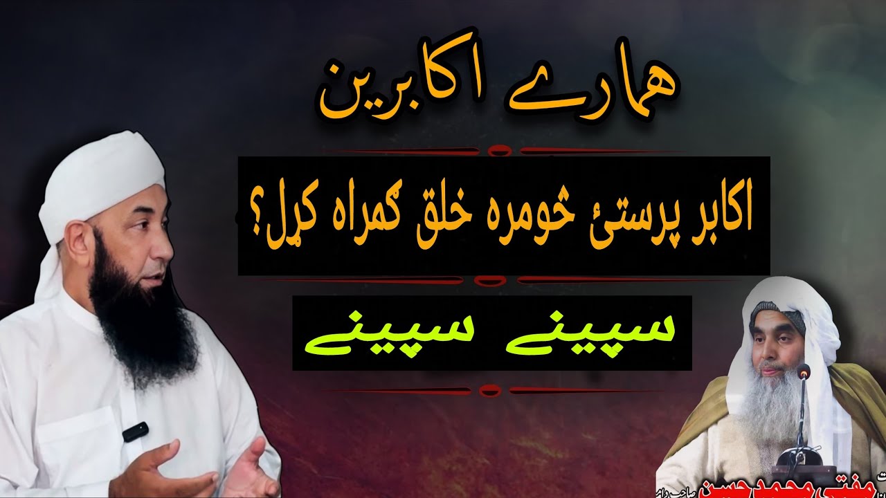 اکابر پرستئ څومره خلق ګمراه کړل؟ | اکابرین | مشایخ | مولانا محمد یوسف بونیری | Engineer Mirza Ali 