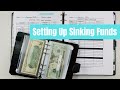 Setting Up Sinking Funds
