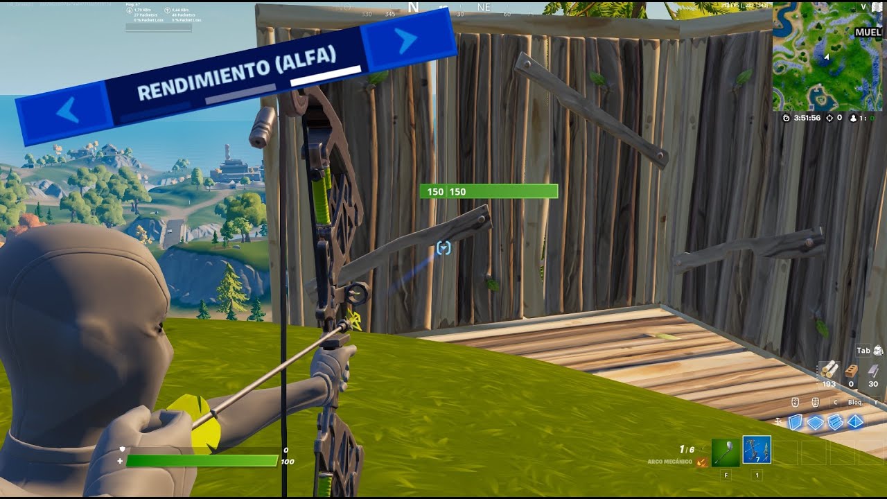 ESTRUCTURAS DE DIRECTX EN EL MODO RENDIMIENTO DE FORTNITE - YouTube