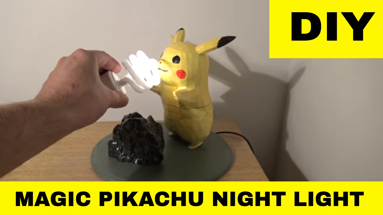 Test : Lampe LED Pokémon Pikachu 40cm Tekn0fun