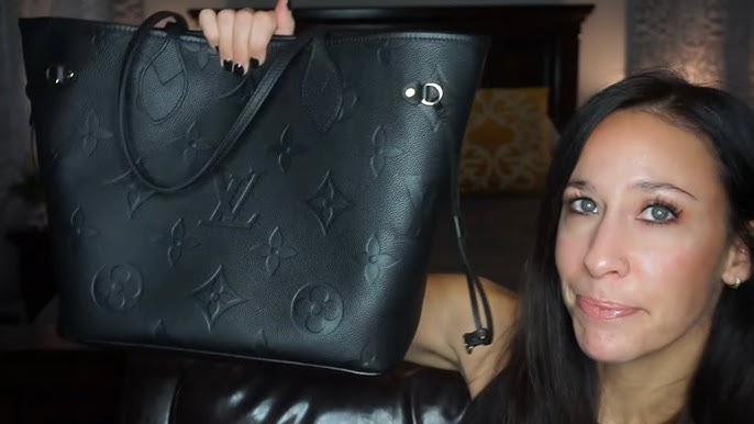 NEW Louis Vuitton Neverfull MM Empreinte Leather (UNBOXING / REVIEW) 