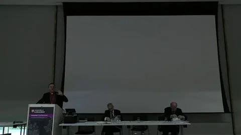 introduction by Sir Laurie Magnus and Keynote addr...
