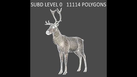 Rigged Reindeer 3D model from CGTrader.com