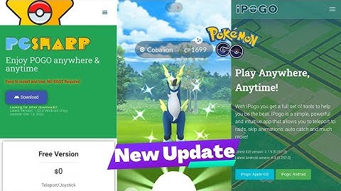 Pgsharp And iPogo Both New Update | Pgsharp And iPogo New Feature | Pokemon Go