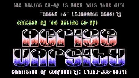 Acrise & Varsity C64 Cracktro #4
