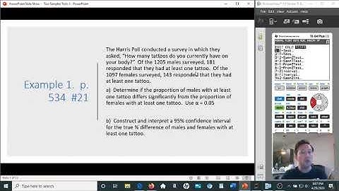 Statistics April 30 Lecture:  Hypothesis Testing of Two Independent Samples