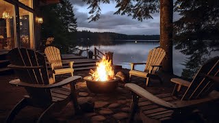 Cozy Fireplace with Lakeside Scene | Fire Sounds for Deep Relaxation and Stress Relief by Ember Sounds 144 views 13 days ago 3 hours