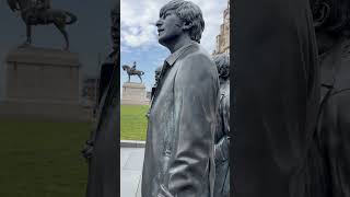 The Beatles statues in Liverpool