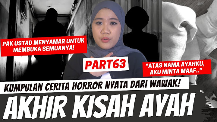 "ATAS NAMA AYAHKU, AKU MINTA MAAF" - KHW TERSEDIIIIIIHHH!!!!!!