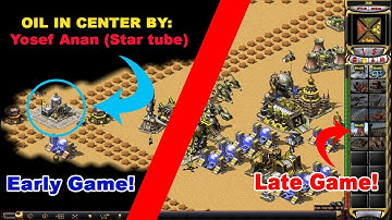 FFA Small Map Oil in center By: Yosef Anan | Red Alert 2 Yuri