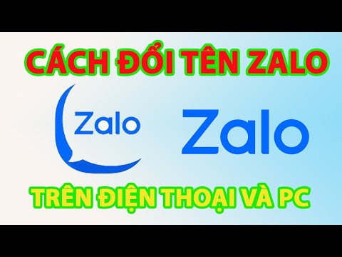 Video Cách đổi tên zalo trên điện thoại và máy tính - youtube