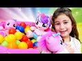 My Little Pony ile eğlenceli kız videoları