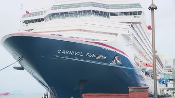 Carnival Sunshine cruise delayed due to inclement weather