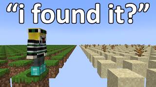 Minecraft but I find the LOST WORLD of PARKOUR