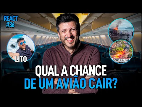 MECÂNICO DE AERONAVES (LITO) REAGE AOS ACIDENTES DE AVIÃO QUE VIRALIZARAM