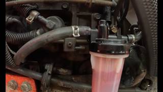 Kubota B, L, M, LX Series Fuel Filter Replacement