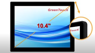 GreenTouch open frame small touch monitor 10.4 inch