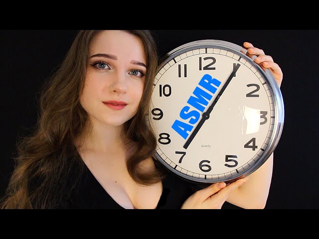 ASMR | Слоёный Звук | Тик-Так, Часы, Песочные часы, шепот, факты про время.
