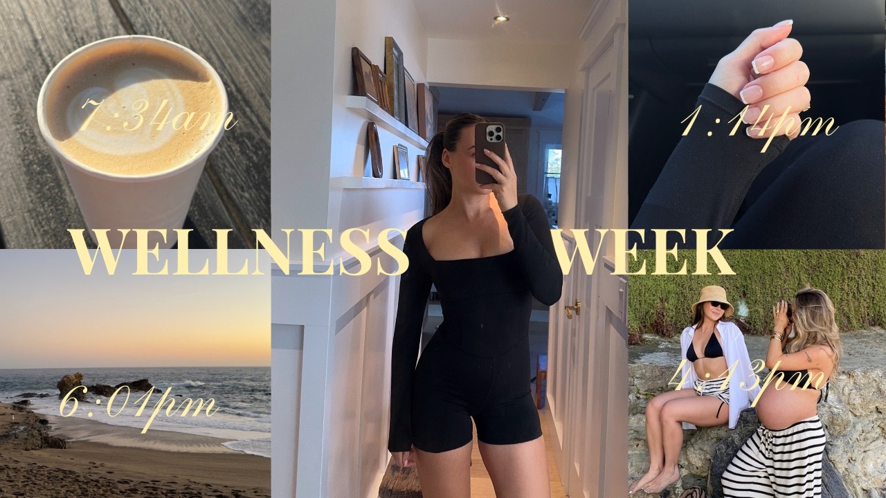 A WELLNESS WEEK | What I Eat, How I Train & Balanced Routines - YouTube