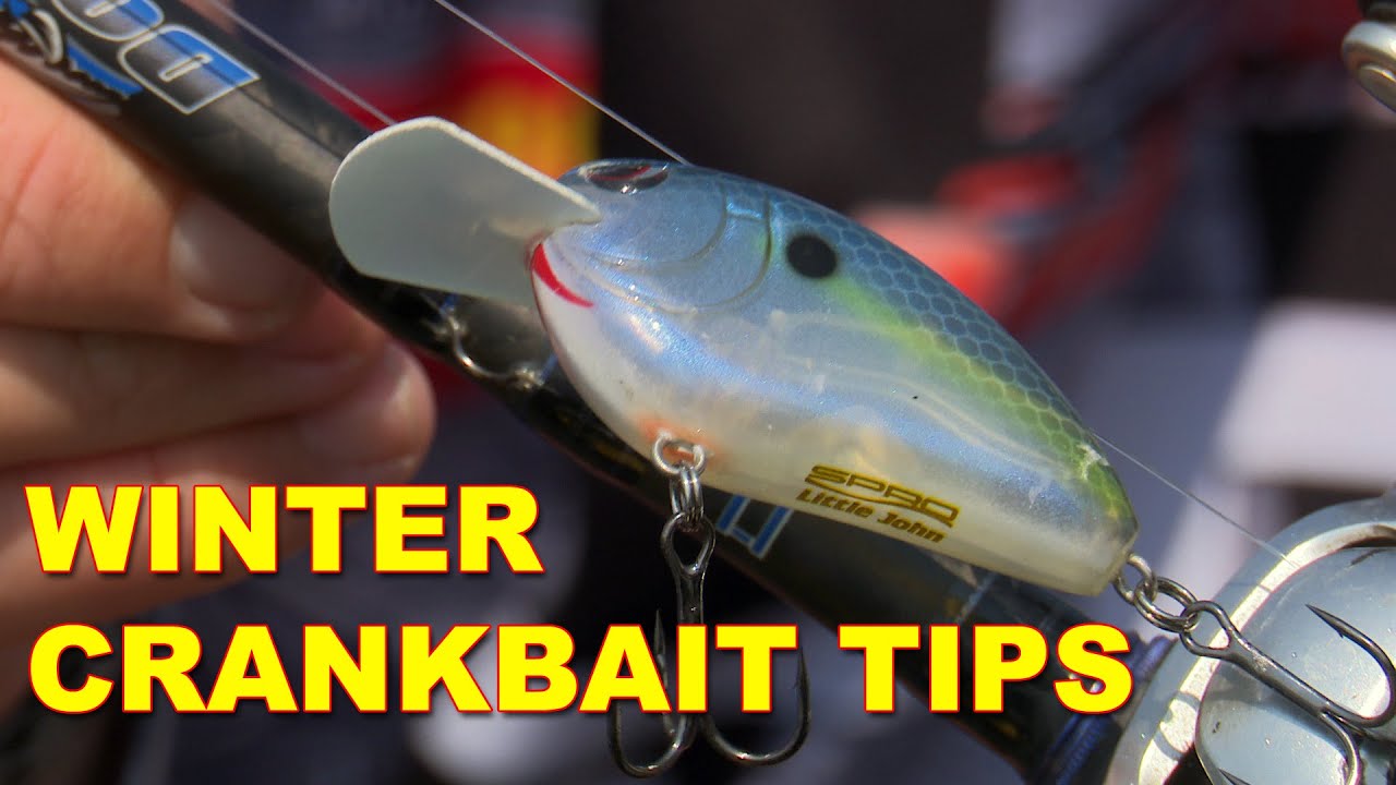 Winter Bass Fishing with Crankbaits, Video