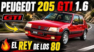 Peugeot 205 GTI 1.6: El Pequeño Deportivo que Humilló a sus Rivales: Historia, Datos y Precio Actual