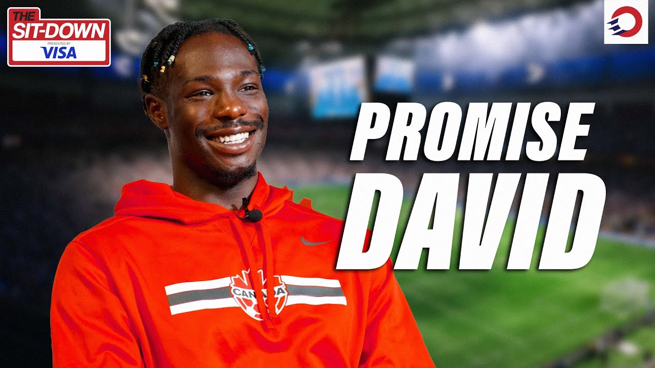 Promise David on chasing World Cup dream with the CanMNT 🇨🇦 | THE SIT-DOWN by VISA 🎙️