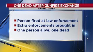 DOJ investigating death during law enforcement welfare check near Rhinelander