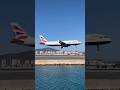 British Airways Landing in Gibraltar , #british #airplane #airport