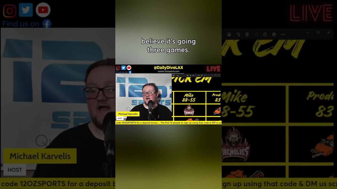 Daily Dive - Pick'em & Best Bets NLL Finals 